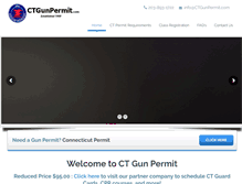 Tablet Screenshot of ctgunpermit.com